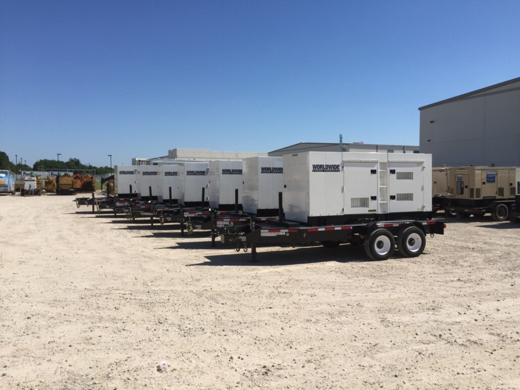Multiquip rental generator sets