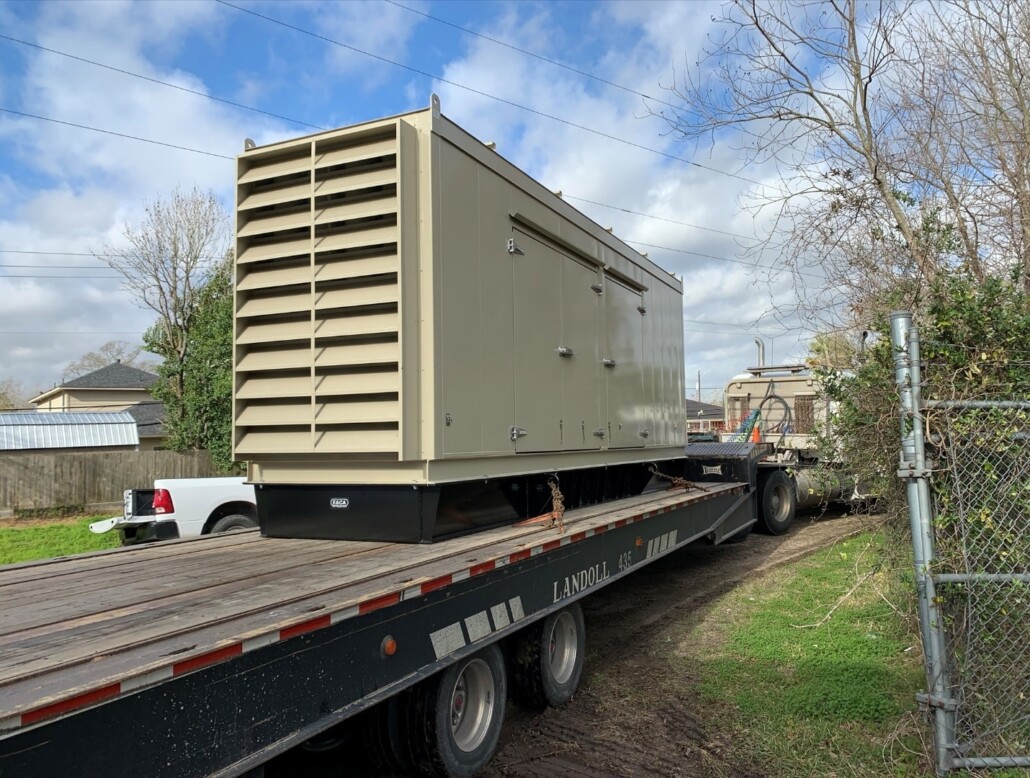 multiple-mud-project-truck Multiple MUD project - generator on truck for installation