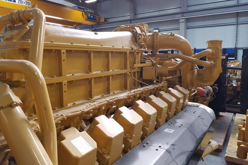 Caterpillar natural gas generator set sold at Worldwide Power Products