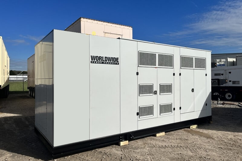 Natural gas generator at Worldwide Power Products