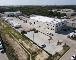 Aerial shot of WPP's new facilities in Houston,. TX