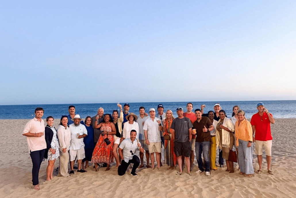 WPP team on Cabo beach