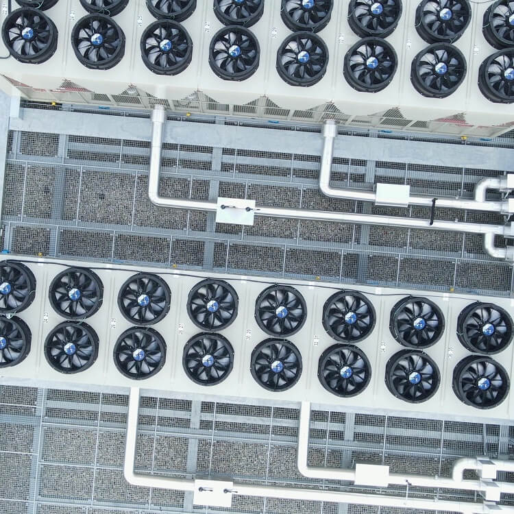 data-center-aerial Data center aerial view of roof