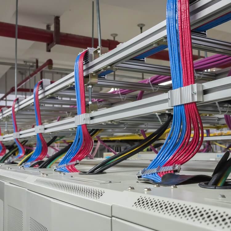 data-center-cables Data center equipment
