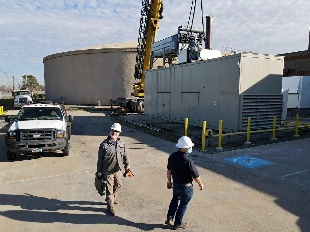 wpp-municpal-project WPP techs at work on municipal power generation project