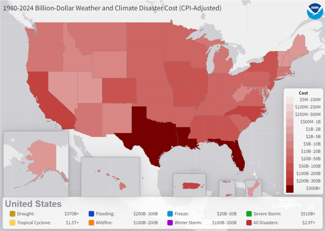 NOAA-billion-dollar-disasters-map-cost-1980-2024