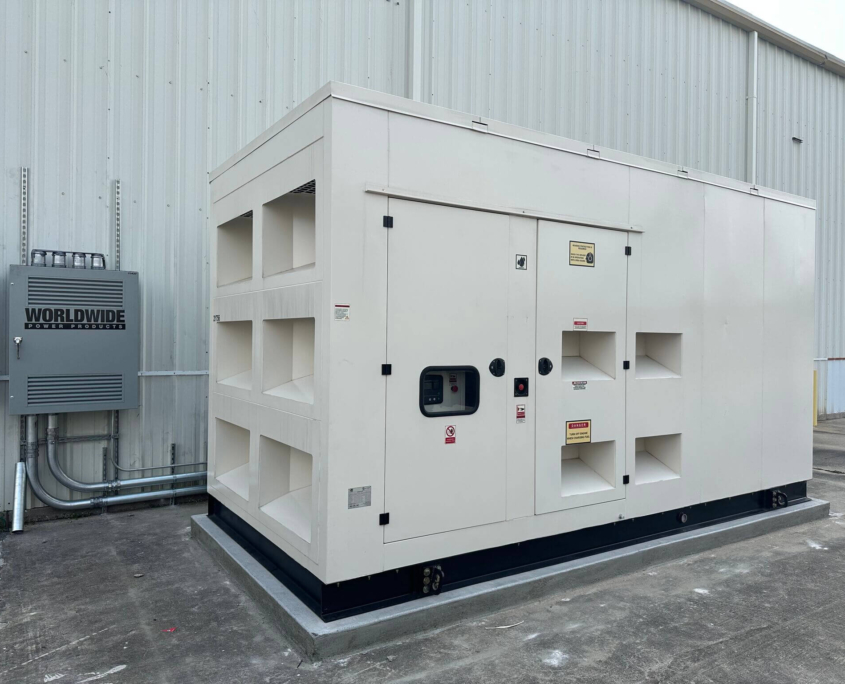Commercial backup generator